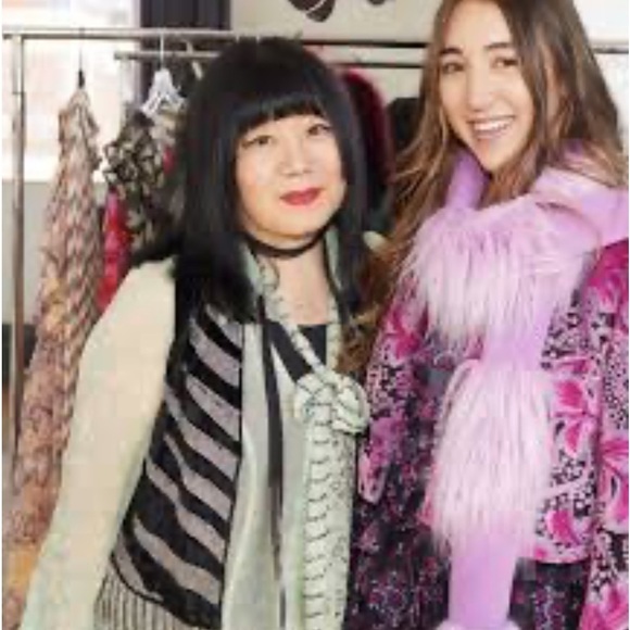 Anna Sui Accessories - Anna Sui X Free People Fab Faux Fur Scarf NWT